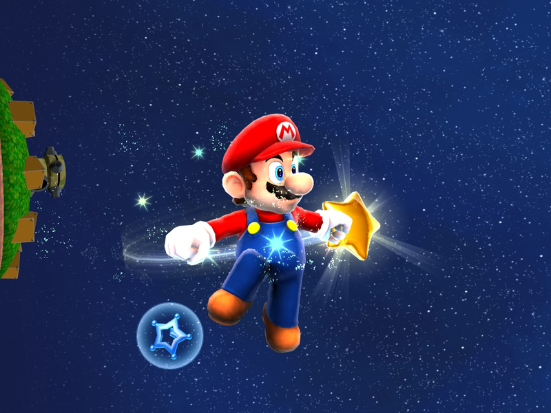 Illustration for article titled How Mario Galaxy Looks In 720p
